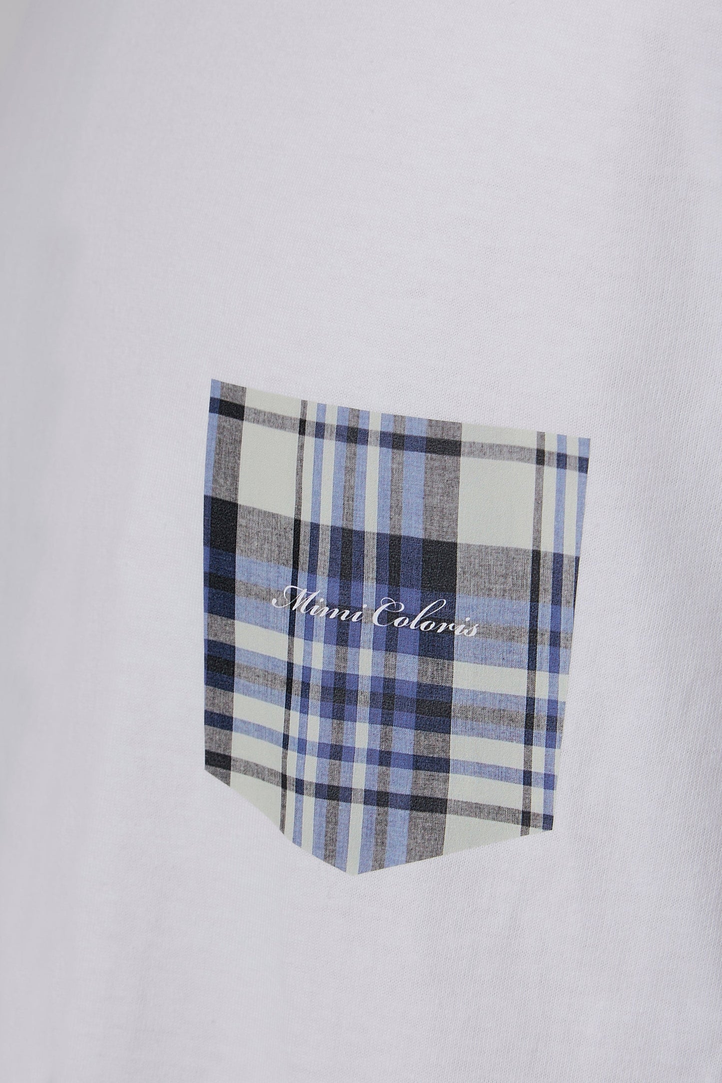 【予約】WatashiMade Original Goods [Mimi Coloris] pocket print T-shirt