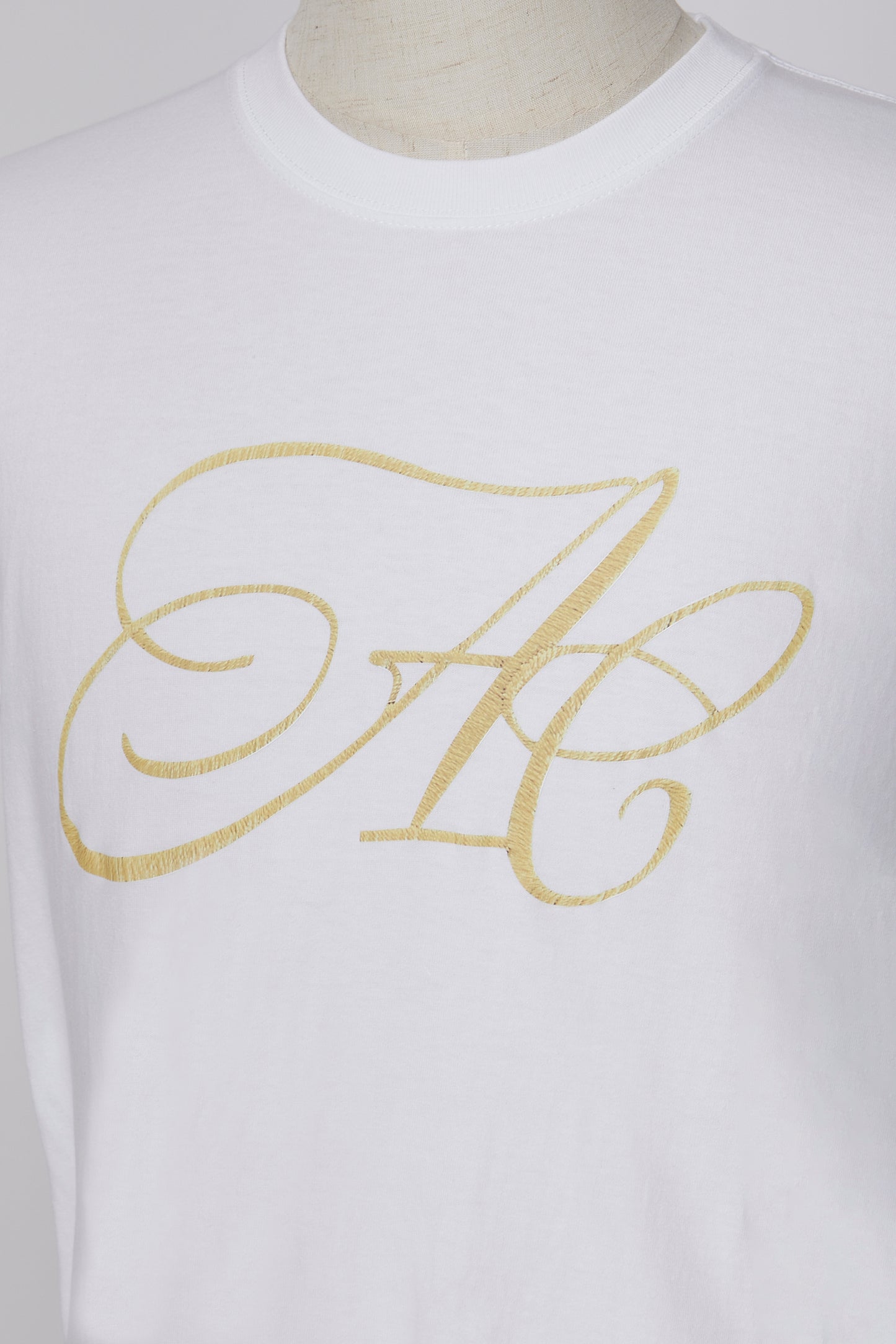 WatashiMade Original Goods [Arisa company] AC logo print T-shirt
