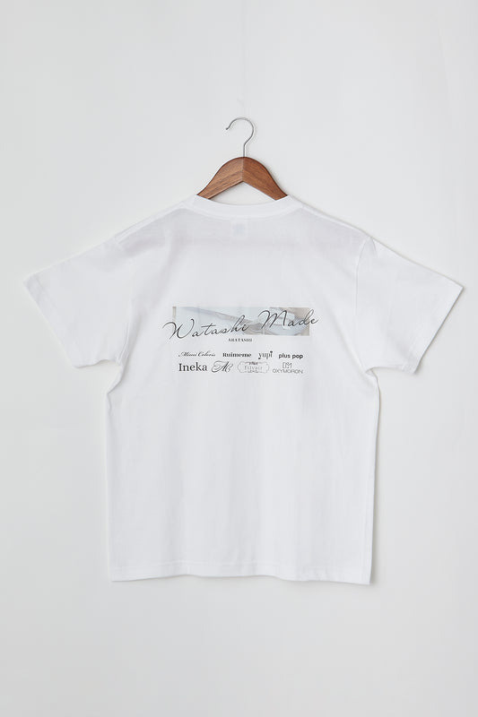 WatashiMade Original Goods  [Watashimade] brand logo print T-shirt