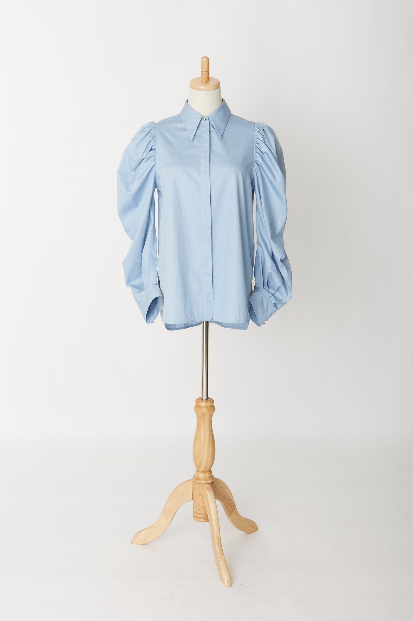 【jesh】Gather Blouse / Blue