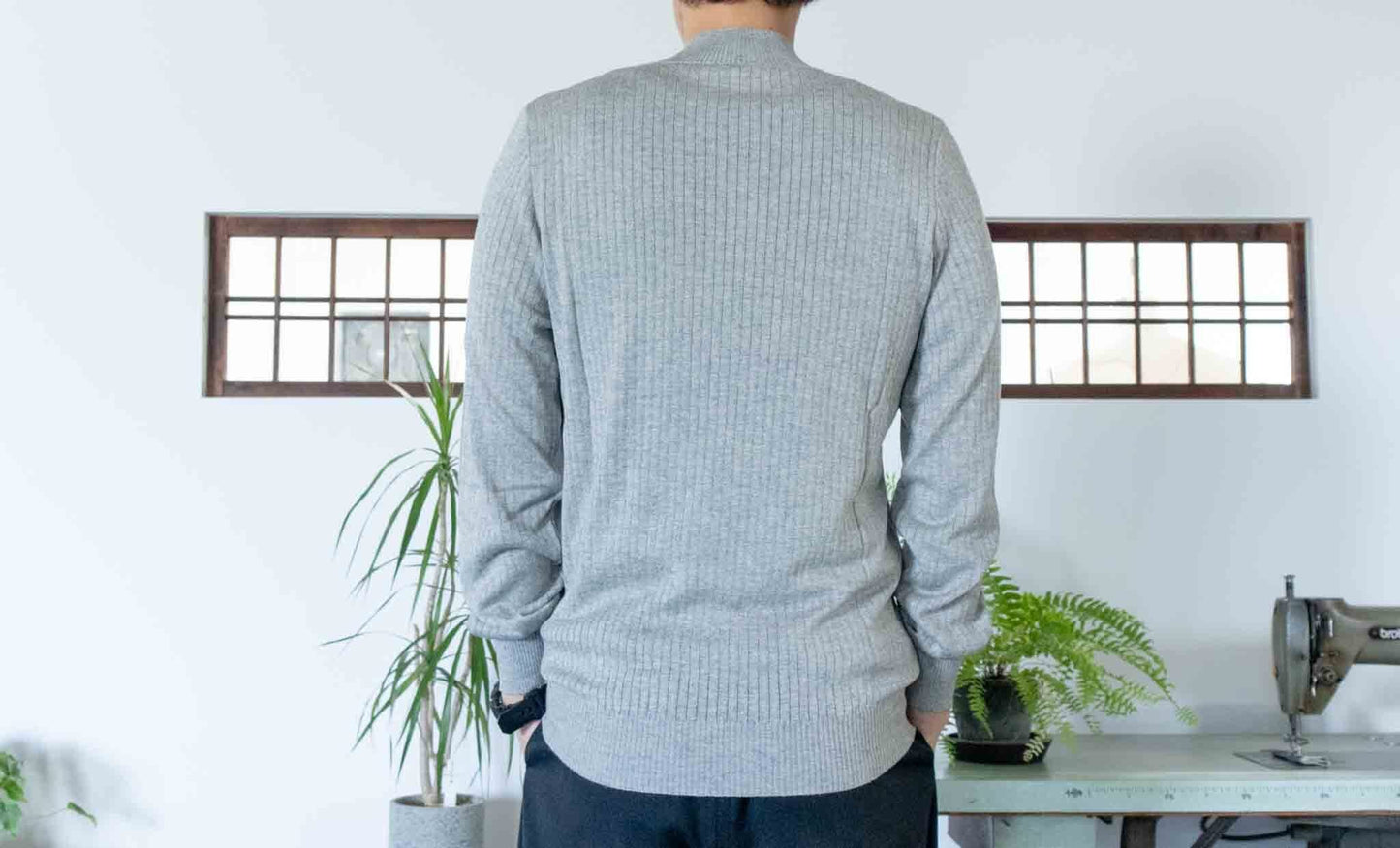 TARV シルクカシミアハイネックニット SilkCashmere High necked(16S-7-2)