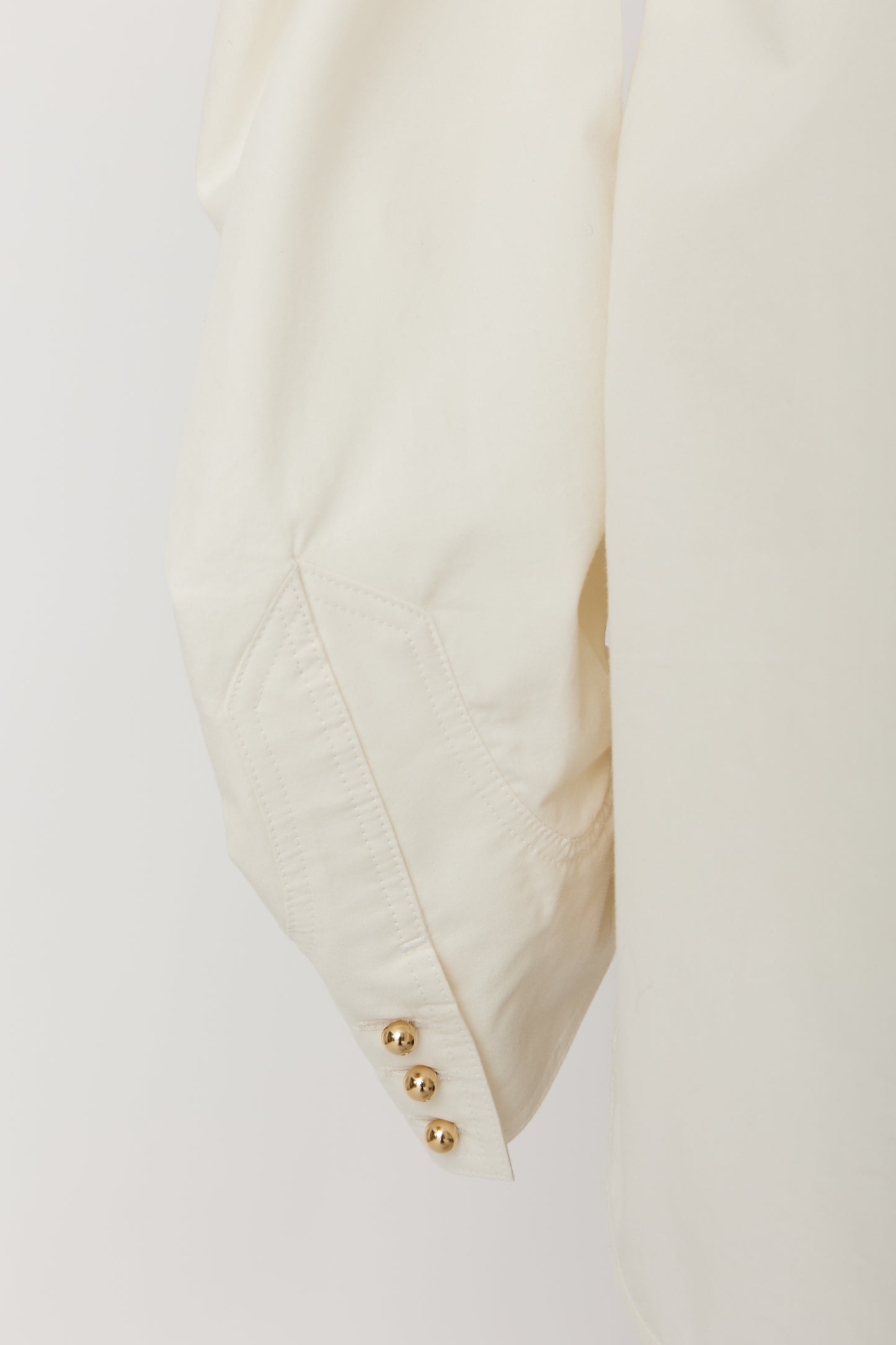 【jesh】Gather Blouse / White