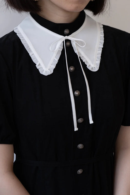 【SUBLIMATIO】WHITE ATTACHED COLLAR