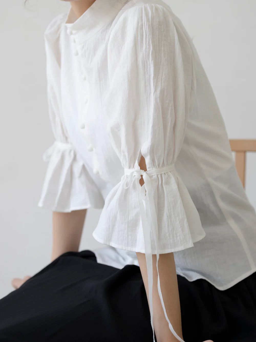 【SUBLIMATIO】The Page Shirt / White