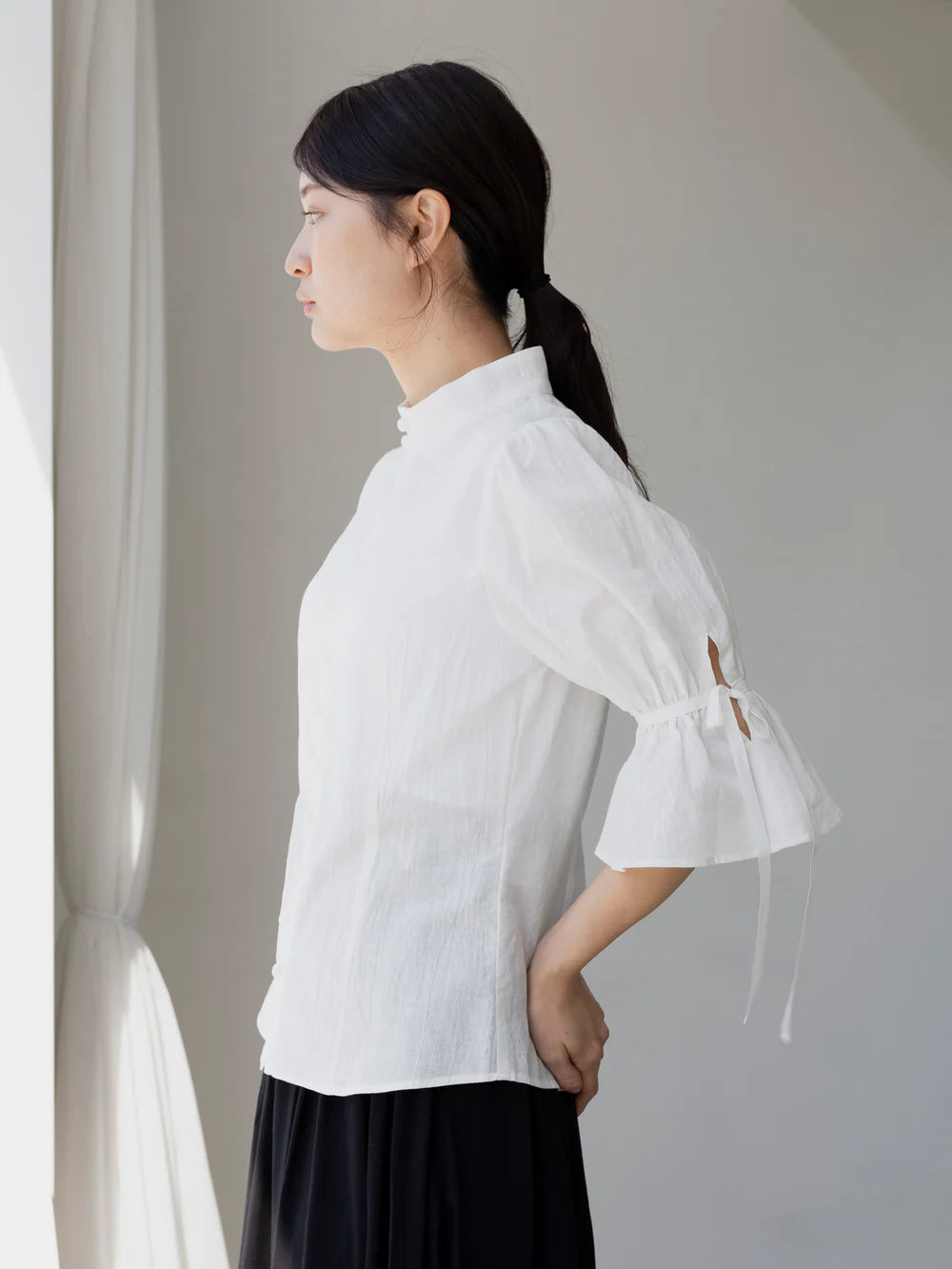 【SUBLIMATIO】The Page Shirt / White