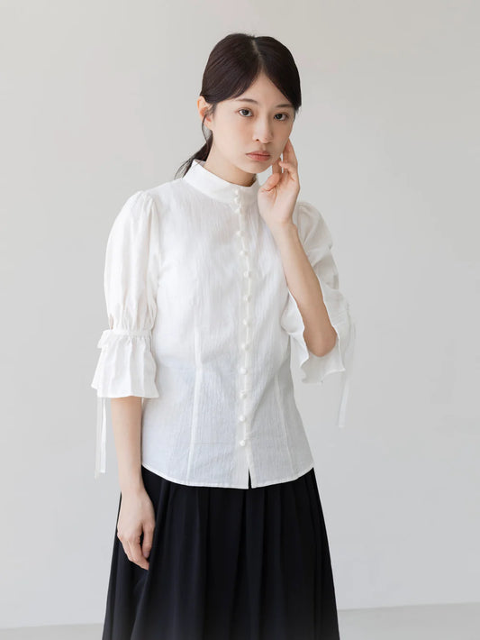 【SUBLIMATIO】The Page Shirt / White