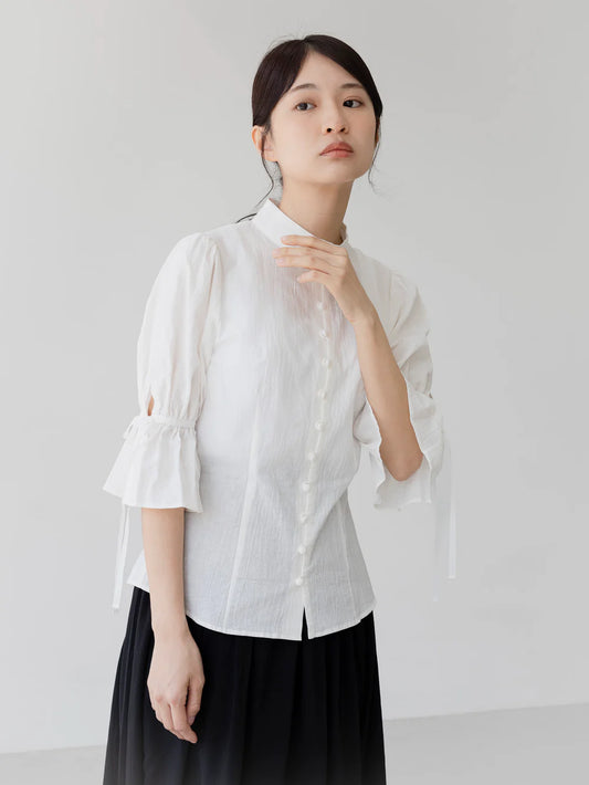 【SUBLIMATIO】The Page Shirt / White