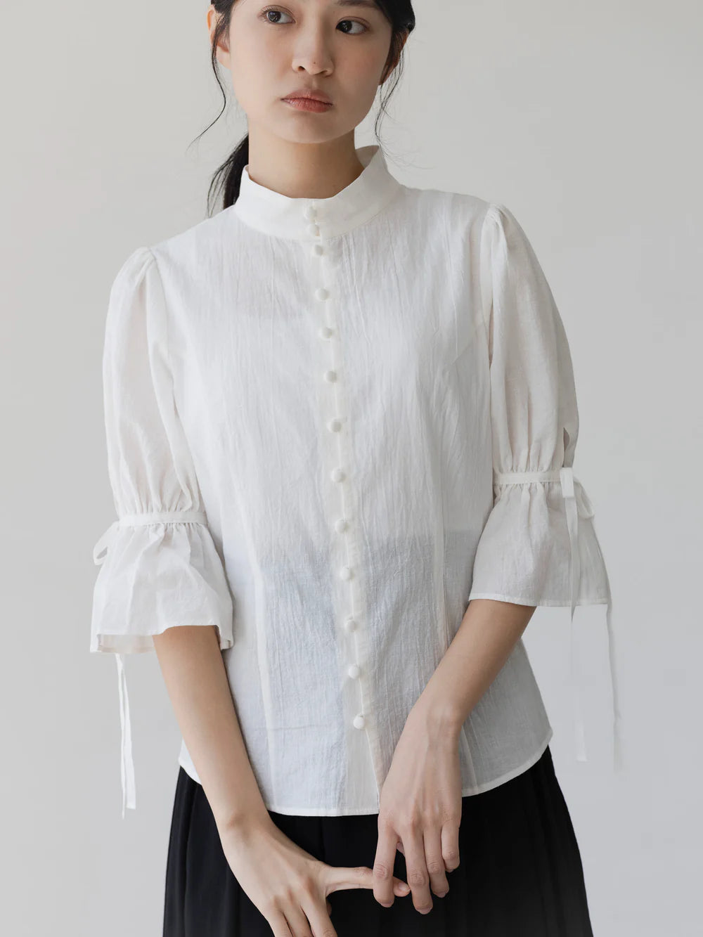 【SUBLIMATIO】The Page Shirt / White