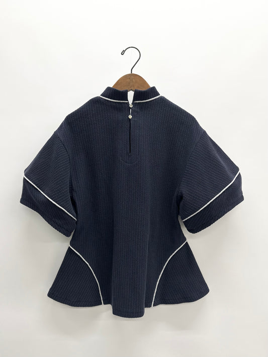 【jesh】Knit Pullover / Navy