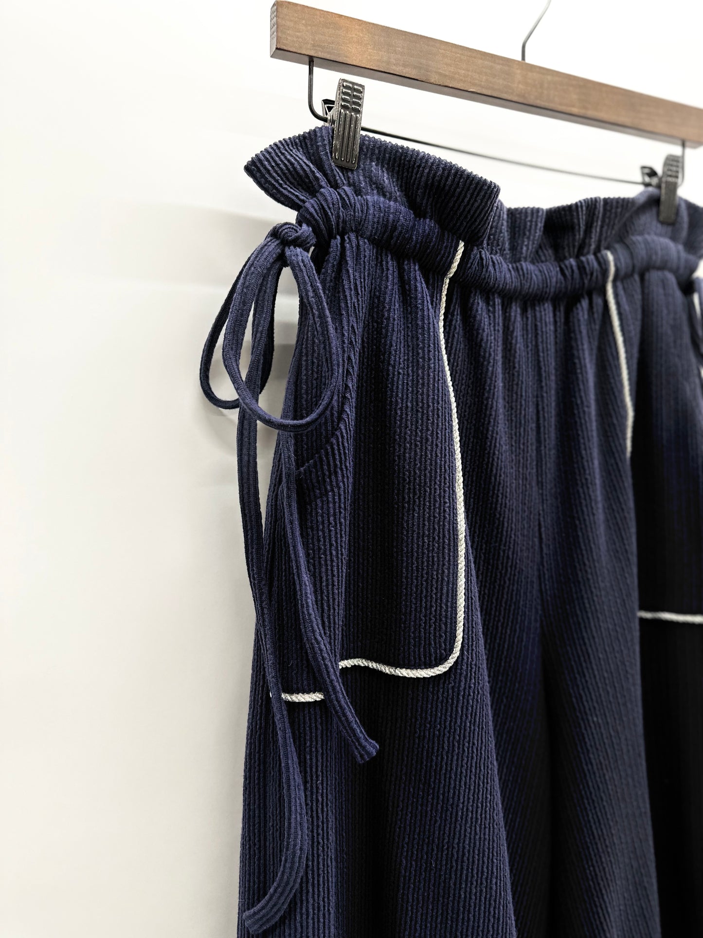 【jesh】Knit Pants / Navy