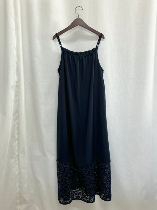 【SAMPLE】camisole dress / navy