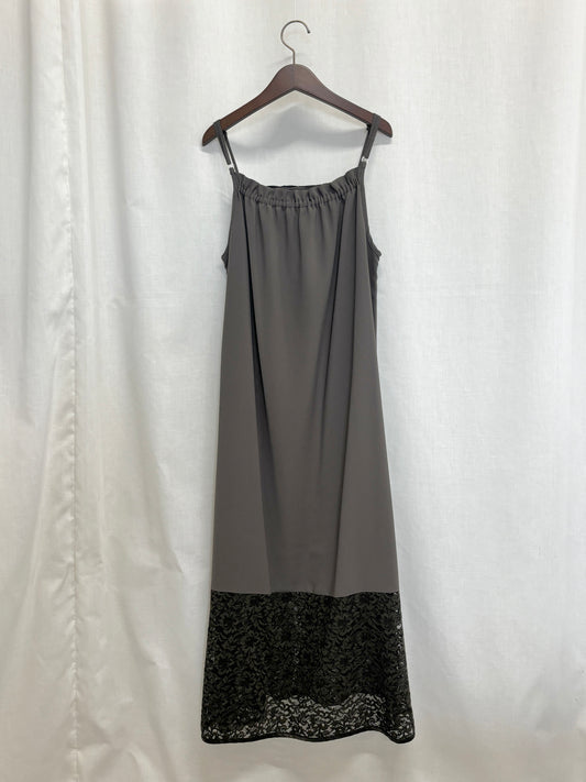 【SAMPLE】camisole dress / brown