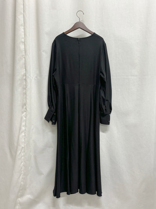 【SAMPLE】mermaid flare dress / black