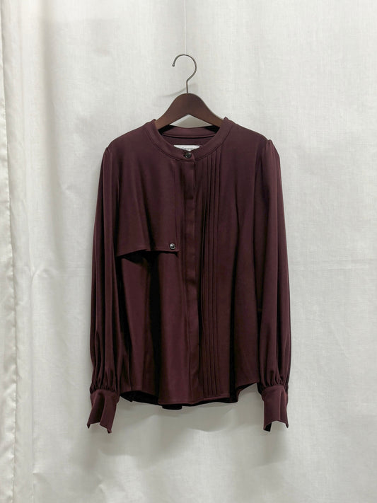 【SAMPLE】Mathilde blouse / bordeaux