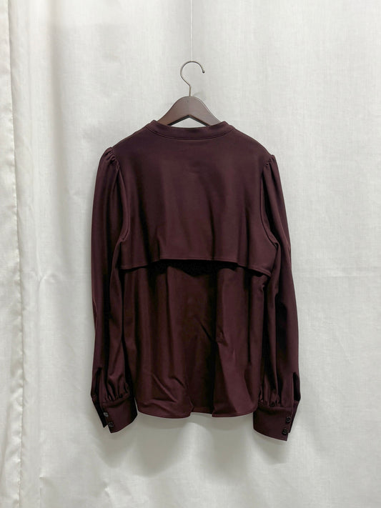 【SAMPLE】Mathilde blouse / bordeaux