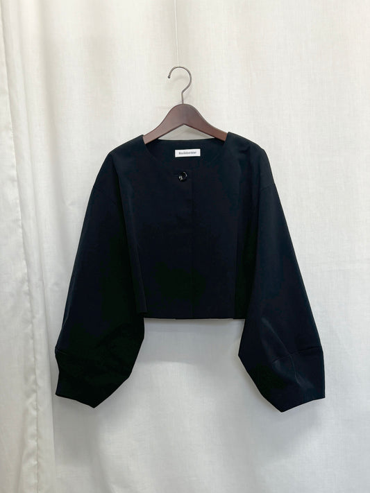 【SAMPLE】lantern sleeve jacket / black