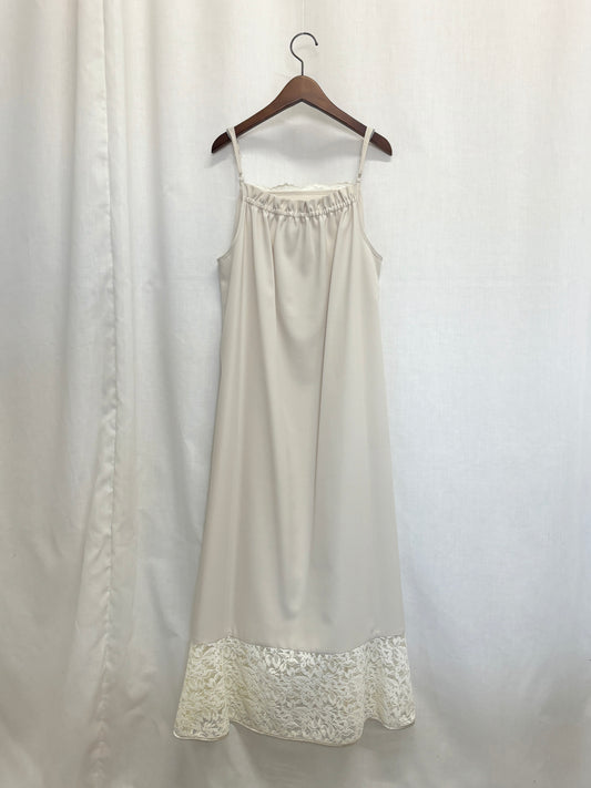 【SAMPLE】camisole dress / ivory