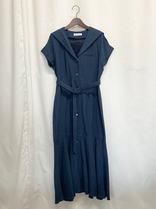 【SAMPLE】sailor collar dress / blue