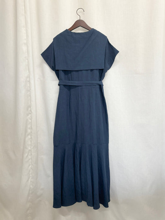 【SAMPLE】sailor collar dress / blue