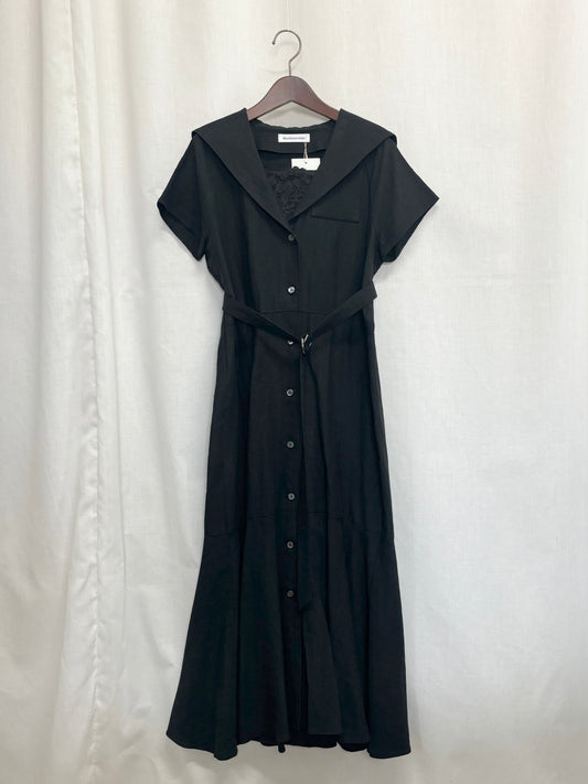 【SAMPLE】sailor collar dress / black