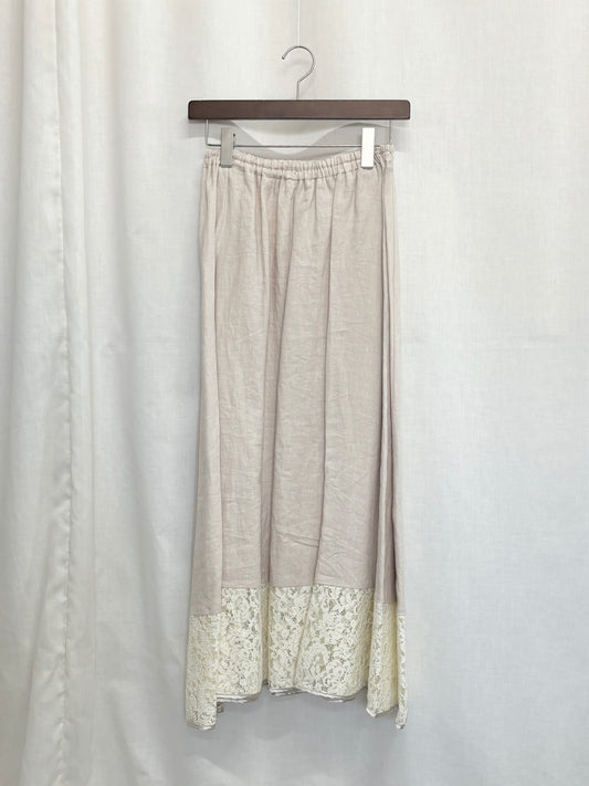 【SAMPLE】petticoat skirt / beige