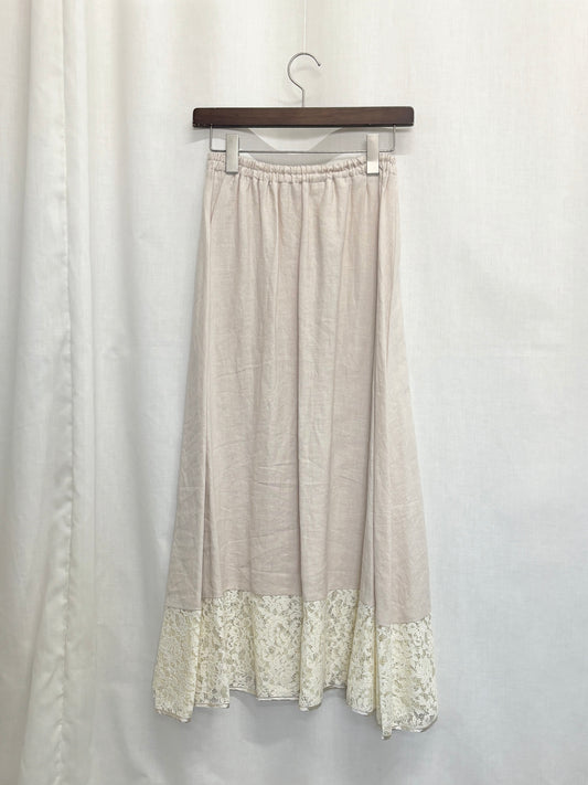 【SAMPLE】petticoat skirt / beige