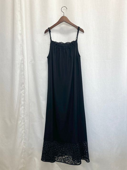 【SAMPLE】camisole dress / black