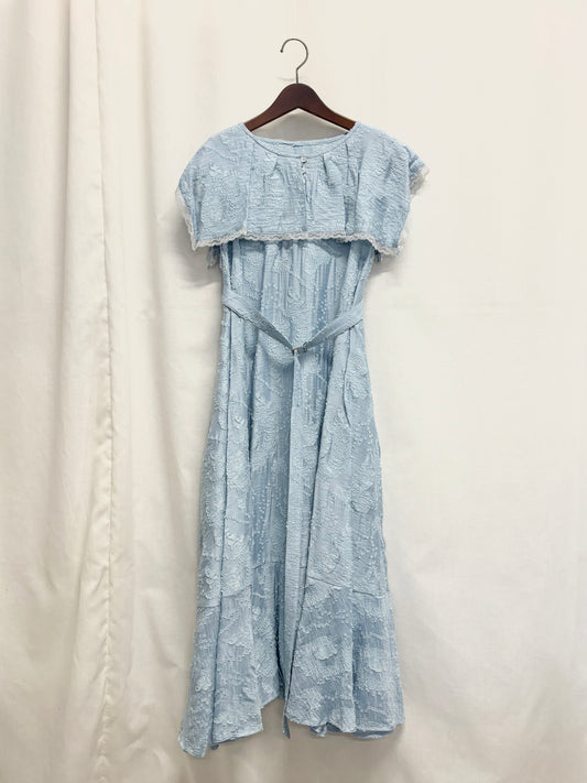 【SAMPLE】Louna dress / powder blue