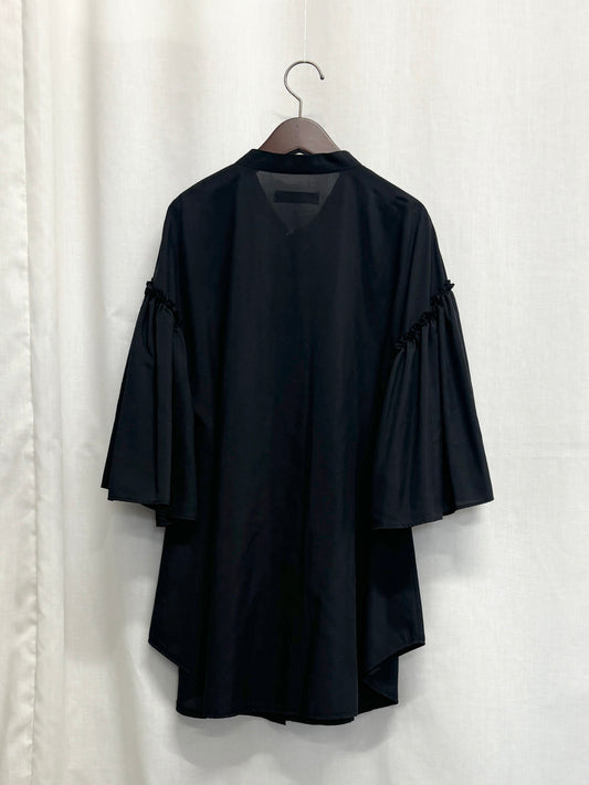 【SAMPLE】petal sleeve blouse / black