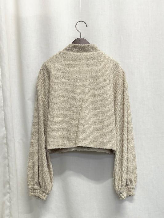 【SAMPLE】tweed MA-1 / beige