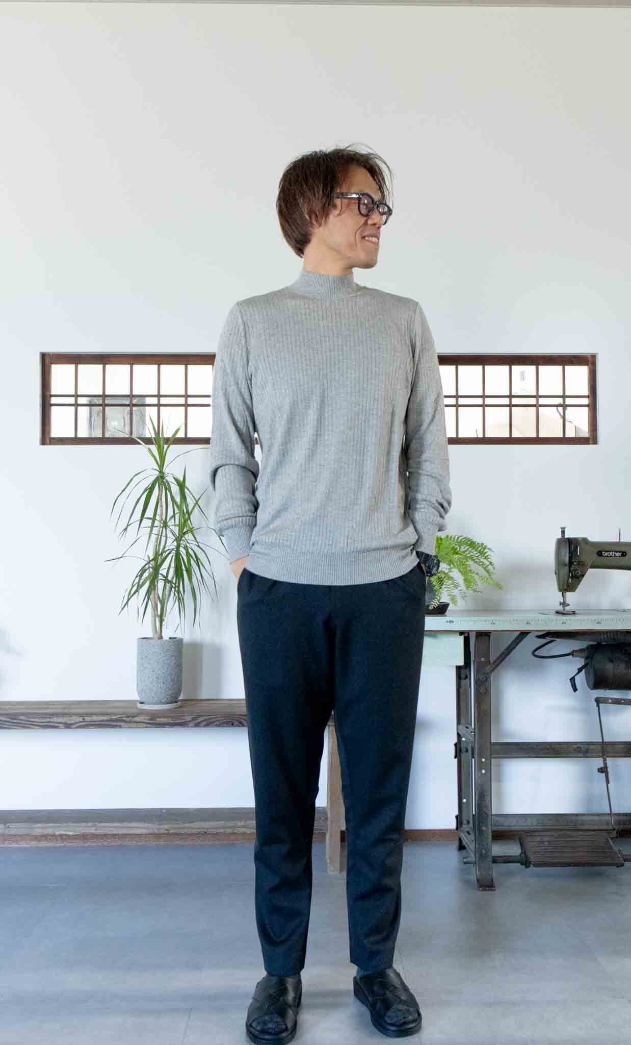 TARV シルクカシミアハイネックニット SilkCashmere High necked(16S-7-2)