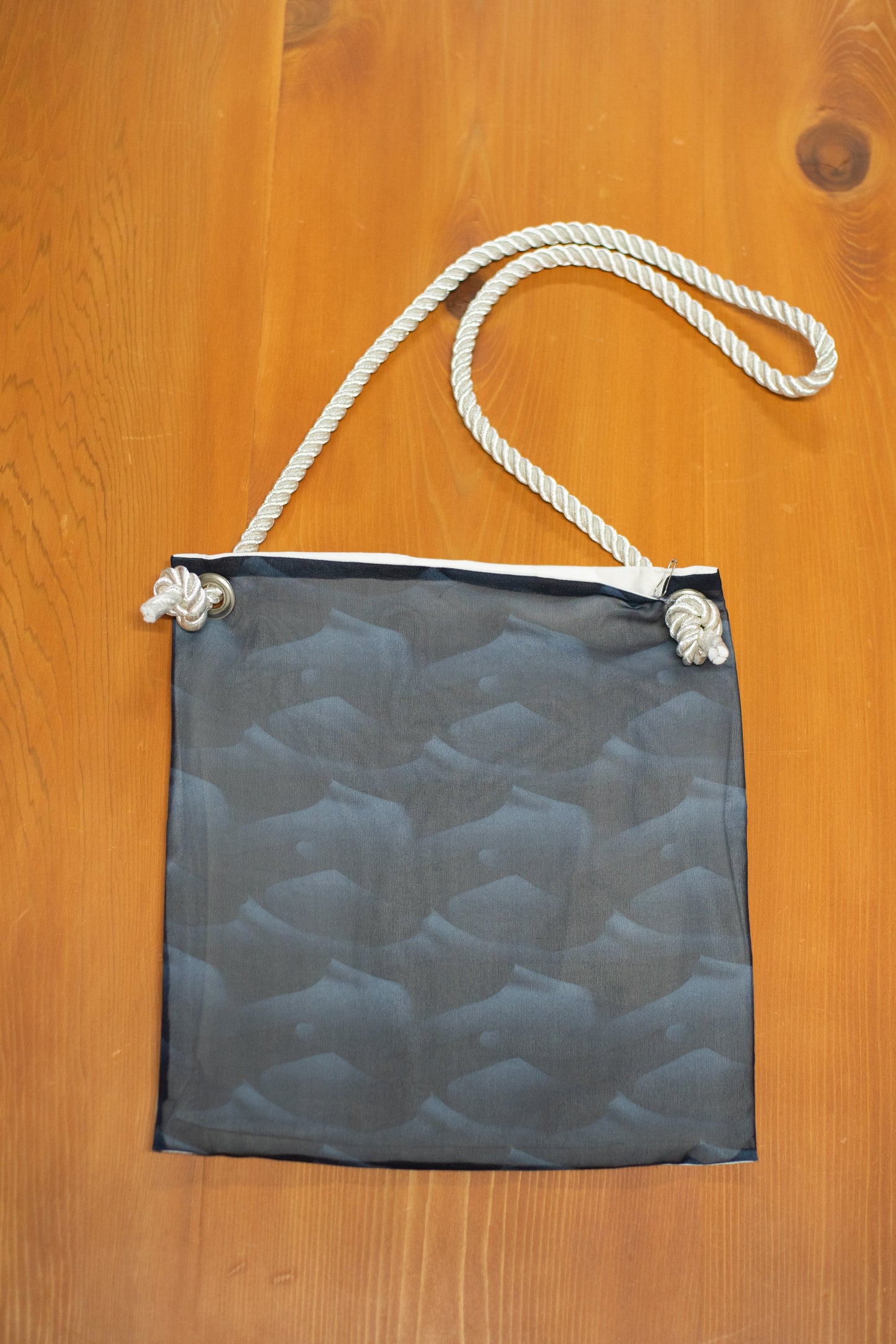 【TARV】ZANPU BAG  / SABAKU navy / handle:Silver