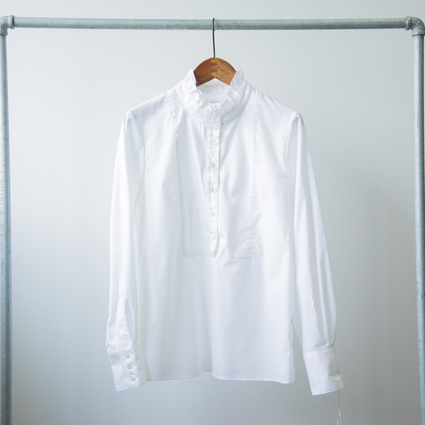 【sugoshi】 "my uniform" pullover dress shirt white size:F