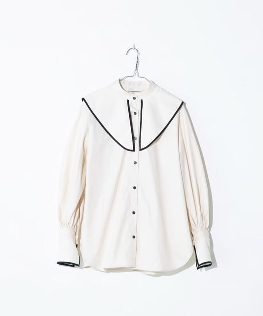 【jesh】Middy Collar Blouse / Ecru