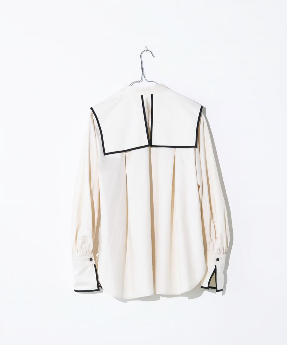 【jesh】Middy Collar Blouse / Ecru