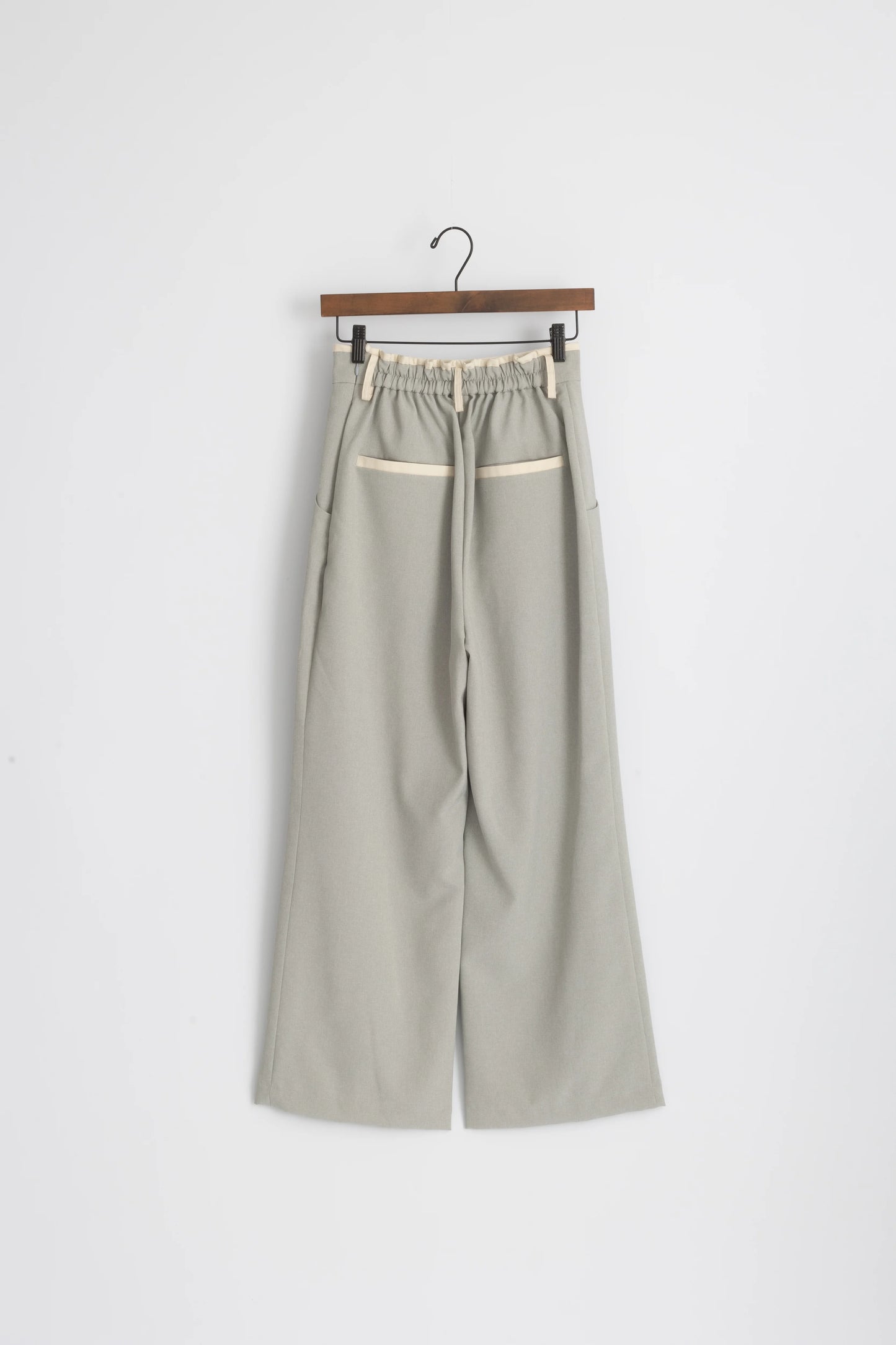 【jesh】Piping pants / Gray