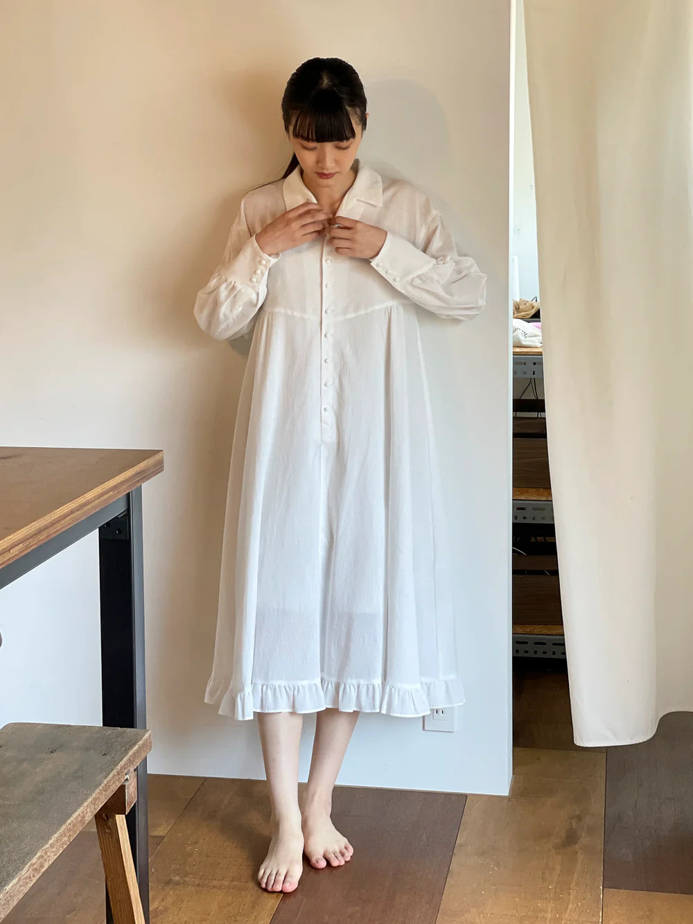 【SUBLIMATIO】Olor Inner Dress / White