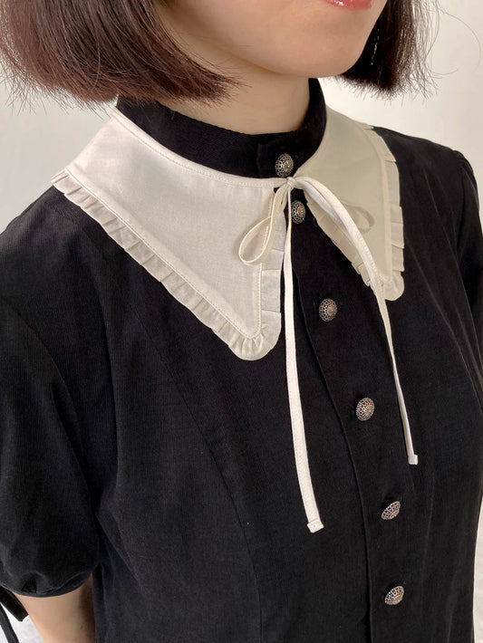 【SUBLIMATIO】BEIGE ATTACHED COLLAR