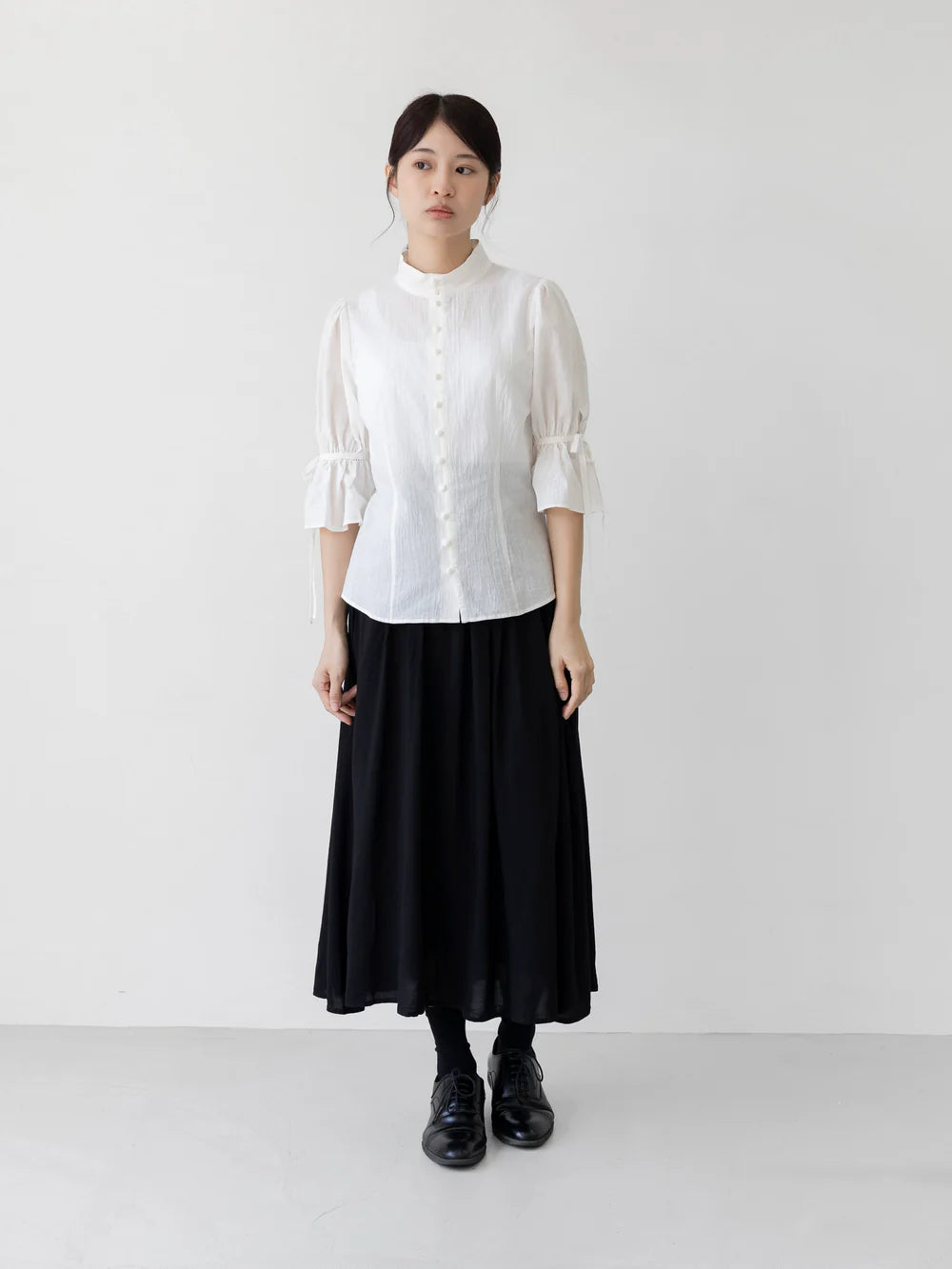 【SUBLIMATIO】The Page Shirt / White