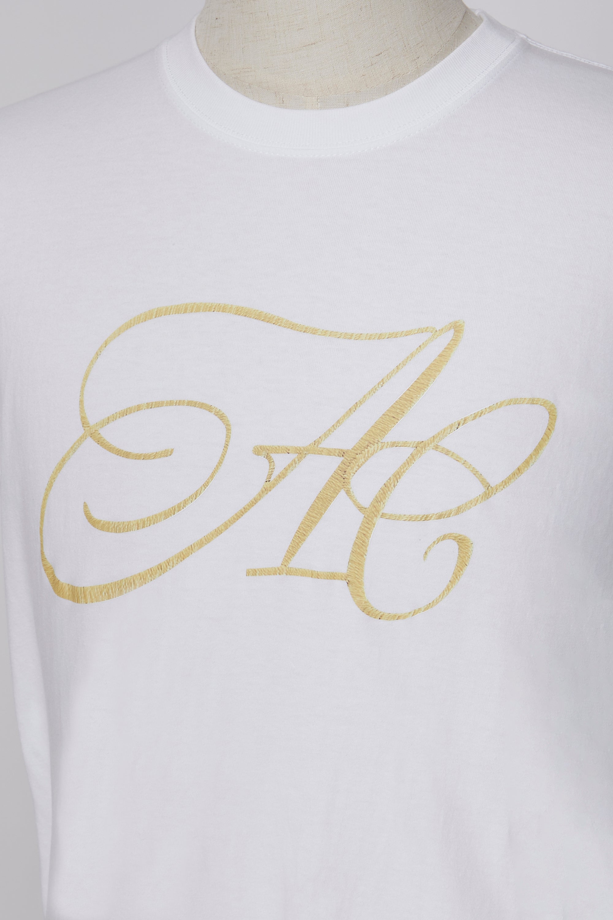 WatashiMade Original Goods [Arisa company] AC logo print T-shirt